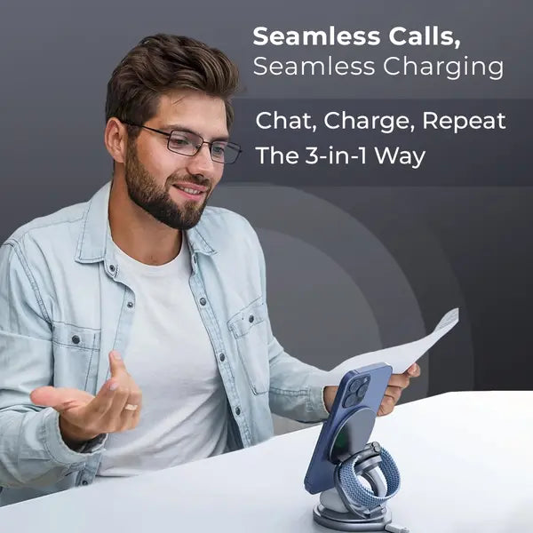 3-in-1 MagSafe Wireless Charger Station