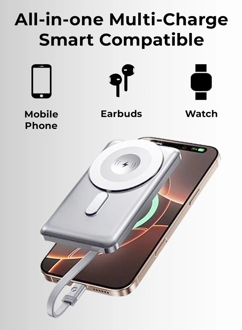 Magnetic Wireless Power Bank 10000 mAH